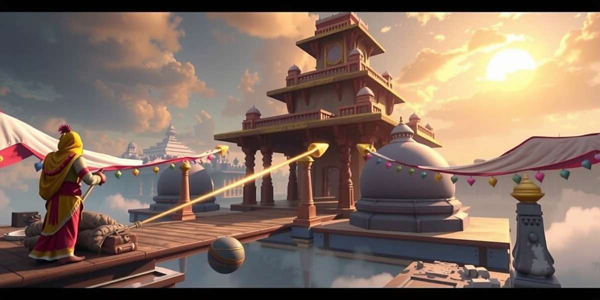 Cumin Rise Elite Premium Graphics Cumin Rise Elite gameplay showing detailed Indian temple environment with premium graphics